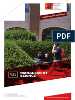 Doctoral School - SG Management Science - UFTMP