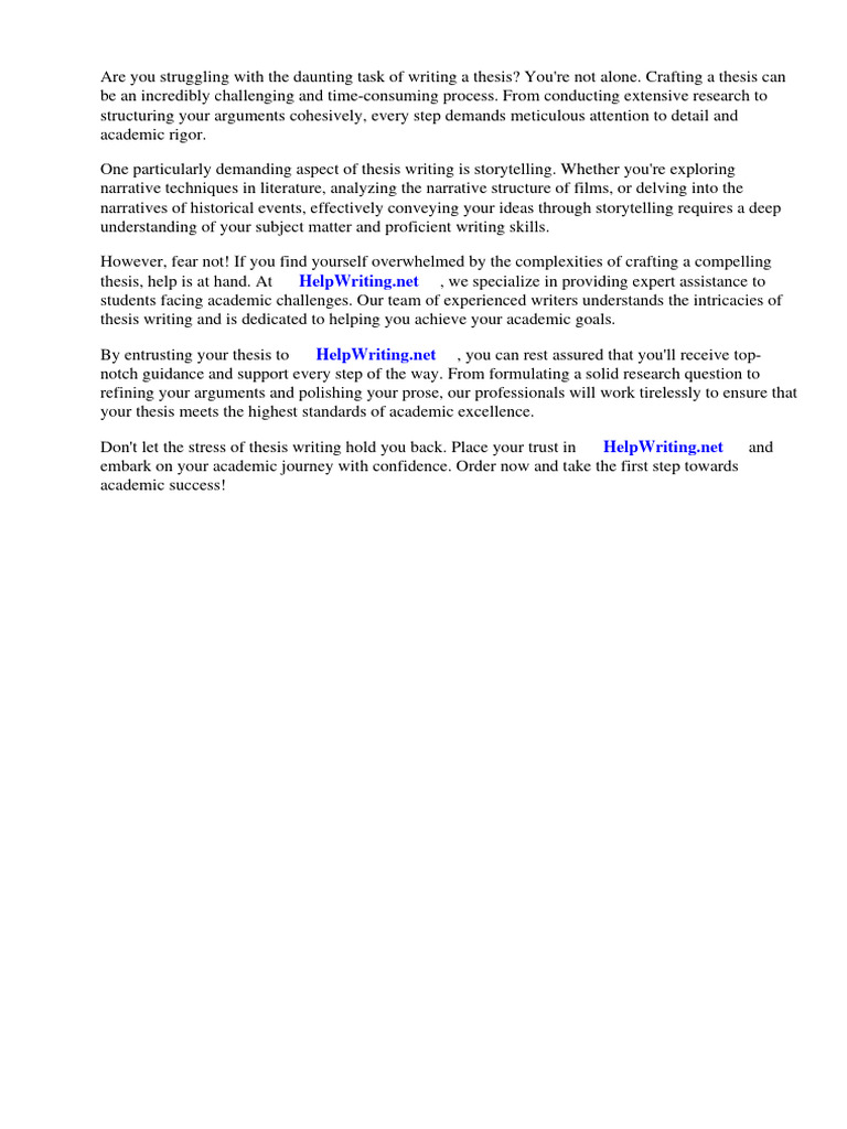 Storytelling Thesis Pdf Pdf Storytelling Narrative