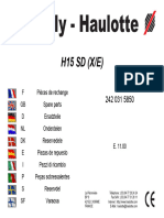 Manual Haulotte h15sdx