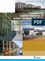 Comparing Spatial Features of Urban Housing Markets