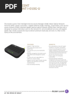 7342 ISAM ONT I-010G-U Datasheet