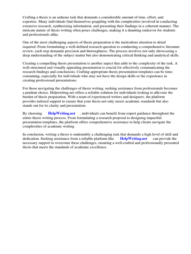 Thesis Presentation Templates PDF Microsoft Power Point Thesis