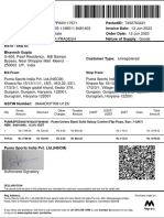 Bill To / Ship To:: Qty Gross Amount Discount Other Charges Taxable Amount CGST SGST/ Ugst Igst Cess Total Amount