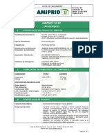 Amiprid 20 SP - MSDS