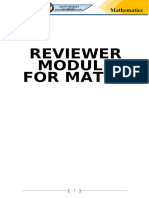 Math I Reviewer