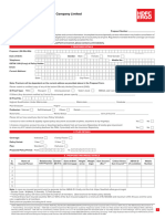 HDFC ERgo Proposal Form