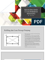 Keliling Dan Luas Persegi Panjang