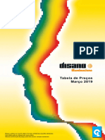 Disano - Tabela Preços Março 2019