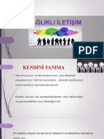 Ve 4. Sağlıklı Iletişim