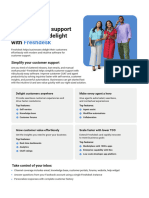 Freshdesk SupportDesk Datasheet