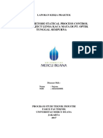 Penerapan Metode Statical Process Control (SPC) Pada Reject Lensa Kaca Mata Di Pt. Optik Tunggal Sempurna