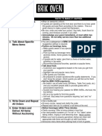 SOP - Sequence of Service