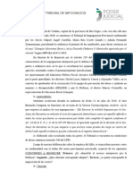 Nulidad de Allanamiento. SentenciaTILLANQUIN