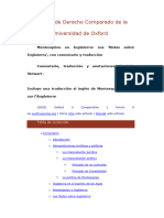 Foro de Derecho Comparado de La Universidad de Oxford