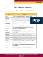 1.4b Vocabulary List