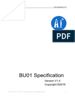BU01 Product Specification en v1.0