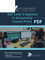 AAT Level 3 Accounting Price List Q2022
