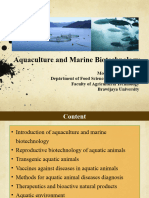 Intro Biotech Marine Biotechnology