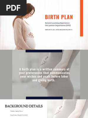Activity #7 - Birth Plan - Escueta