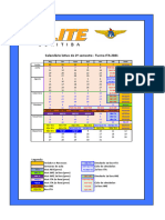 Cronograma 2o Semestre ITA