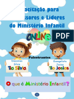 CAPACITAÇÃO PARA PROFESSORES INFANTIL - EBD