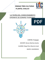 Teoria Del Condicionamiento