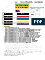 Ejercicio Practica Excel - Colores