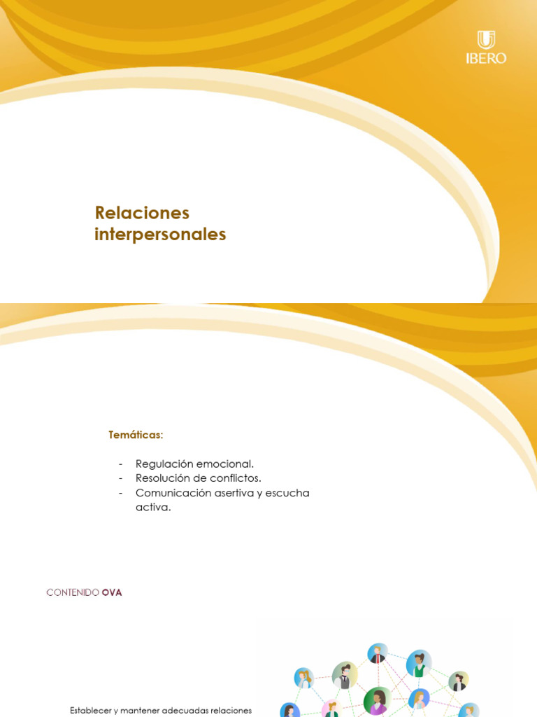 Mejora tus Relaciones Interpersonales | PDF | Comunicación | Las emociones