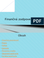 Finančná Zodpovednosť