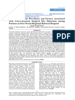 Assessment of The Prevalence and Factors Associated With Post-Caesarean Surgical Site Infections Among Patients in Fort Portal Regional Referral Hospital