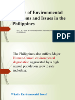 Environmental Problems and Issues