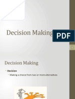 Decision Making