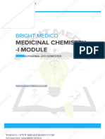 Unit-2 Medicinal Chemistry 4th Sem B.pharma Module Bright Medico