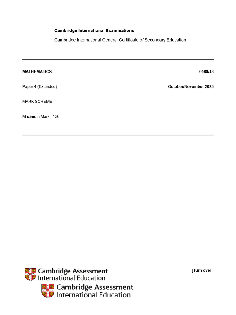 Paper 43 - MS | PDF | Accuracy And Precision | Mathematics
