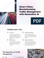 Smart Cities Revolutionizing Traffic Management With Generative AI