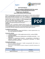 Apel Instituțional - Selecție Participanți Mobilități Elevi - 24