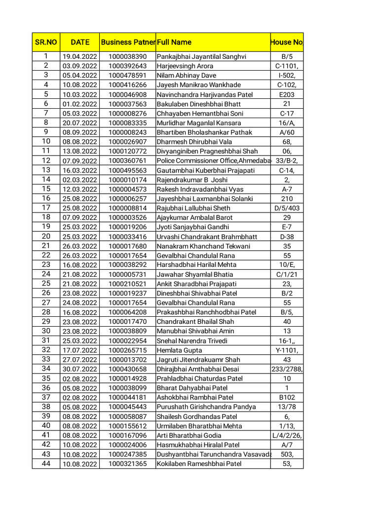 Business Partner and Meter Data | PDF