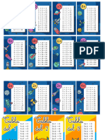 tablas de multiplicar