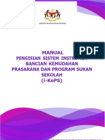 MANUAL PENGISIAN DATA i-KePS