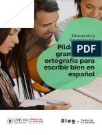 E Book Pildoras para Escribir Bien en Espanol