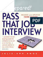 be prepared inTerview