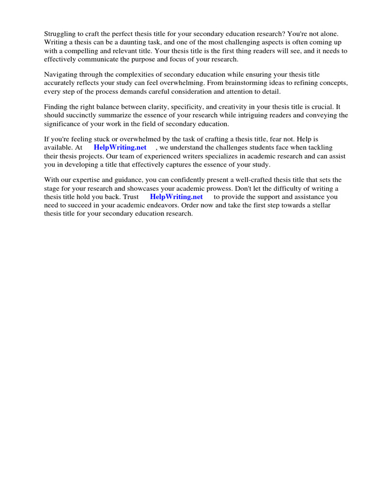 Another Name For Secondary Education Commission