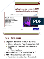 Pression Oesophagienne