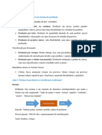 Sistema de produção