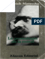 Nietzsche Friedrich La Genealogc3ada de La Moral Por Ganz1912