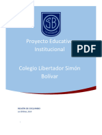 Proyecto Institucional 2019