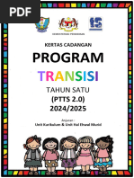 Kertas Kerja Program Transisi Tahun 1-2024 | PDF