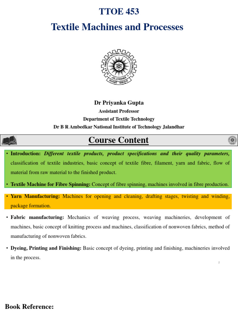 Unit 2 | PDF | Yarn | Textiles