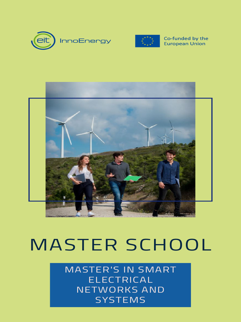 Masters in smart electrical networks and systems intake 2024 pdf