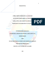 Evaluacion Postural I